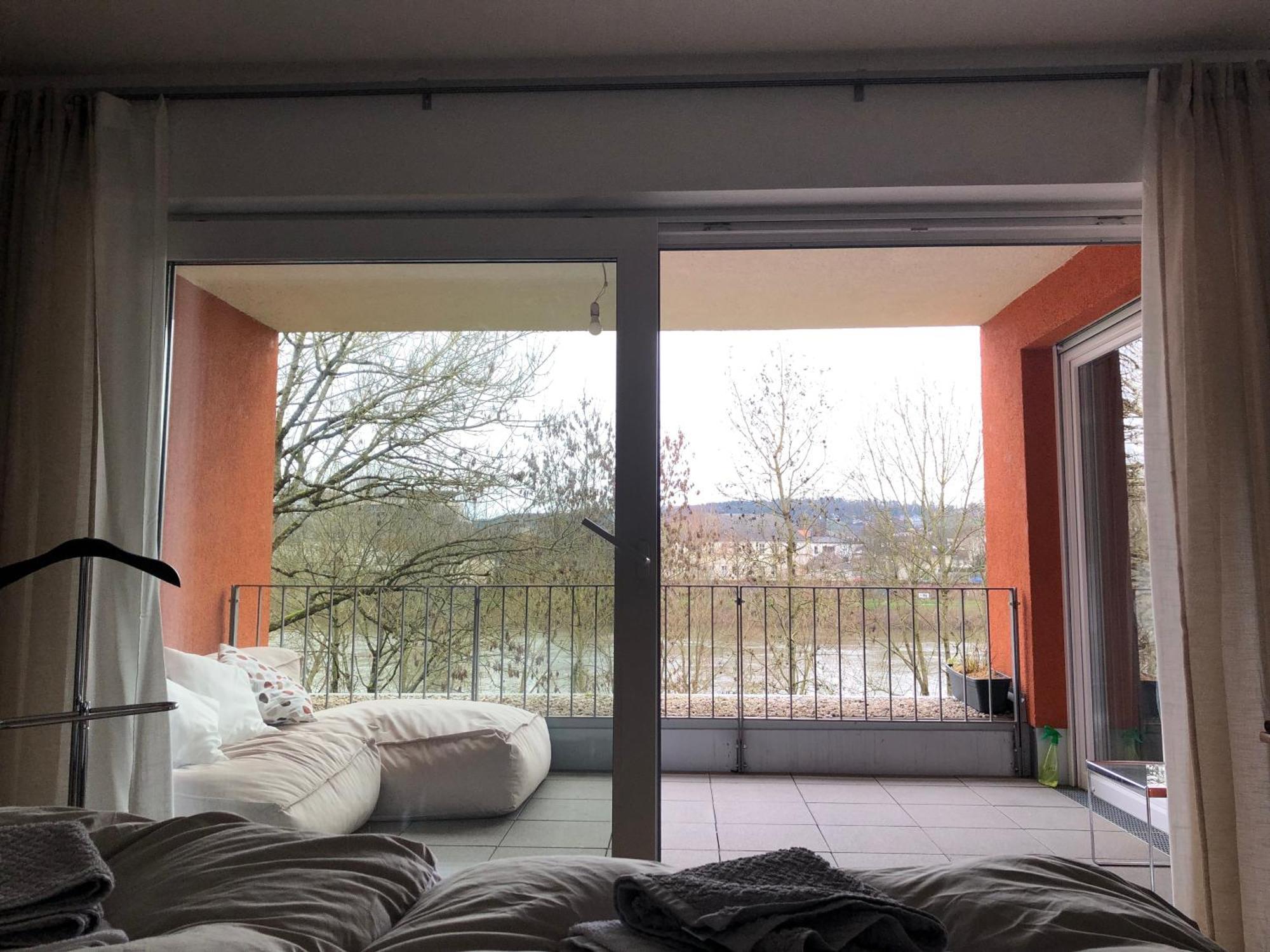 Schickes Apartment Mit Moselblick Trier Luaran gambar